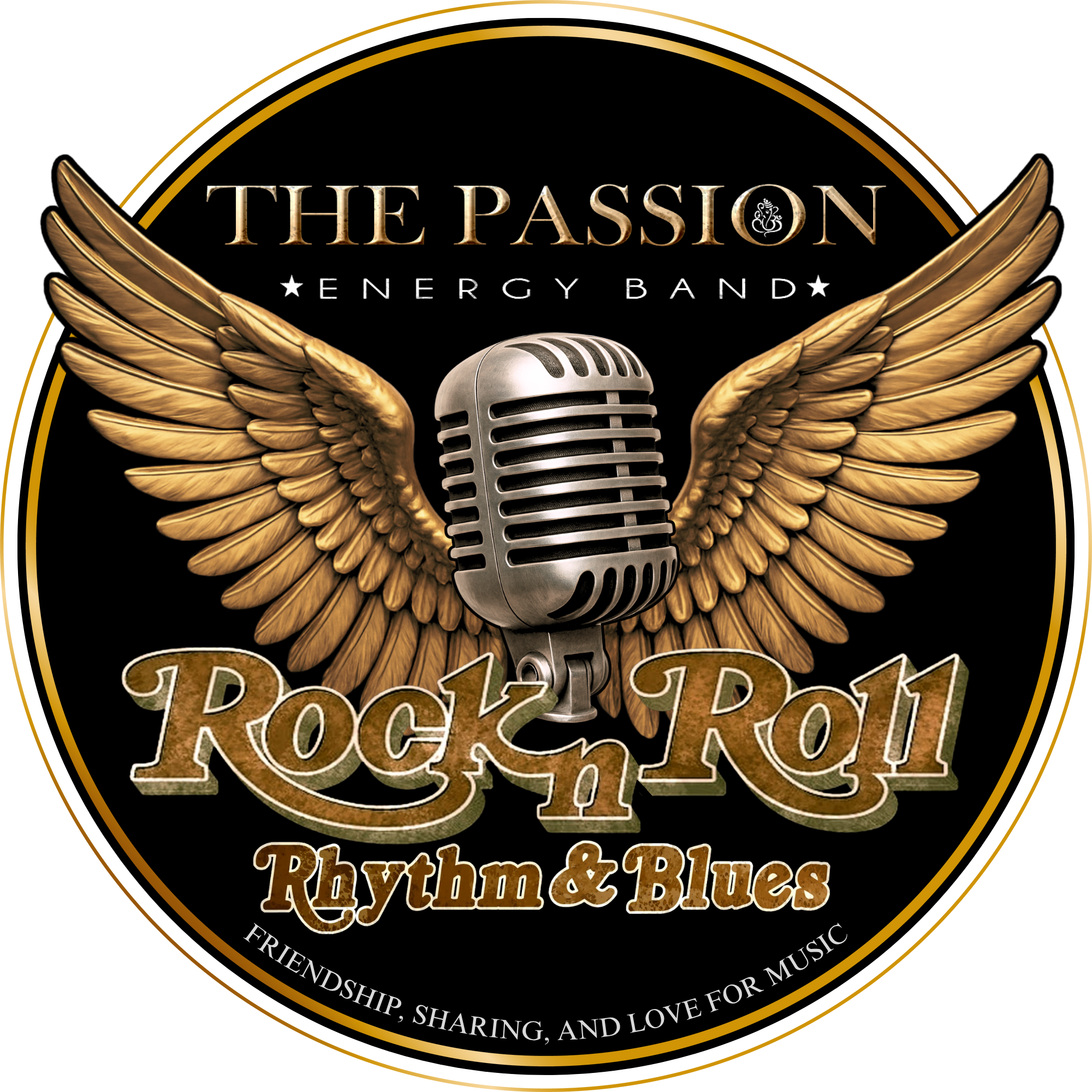 The Passion Energy Band Logo Circle